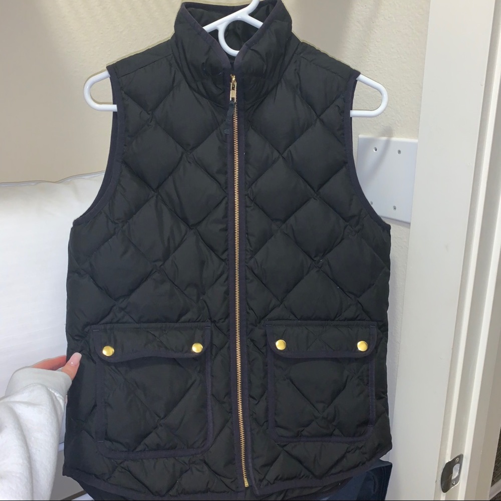 j crew vest
